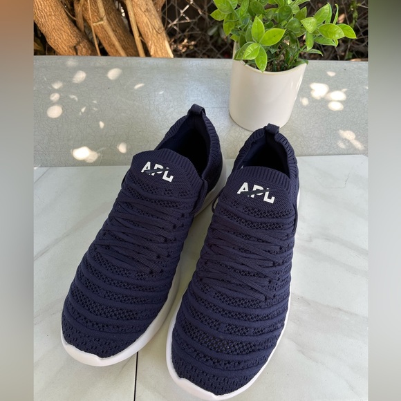 APL TechLoom Wave hybrid Running shoe men size 9 - Picture 9 of 14